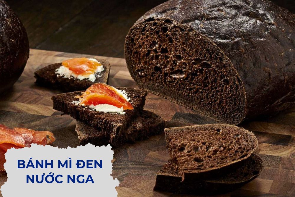 Bánh Mì Đen Một Loại Bánh Mì Truyền Thống Rất Phổ Biến Ở Nga