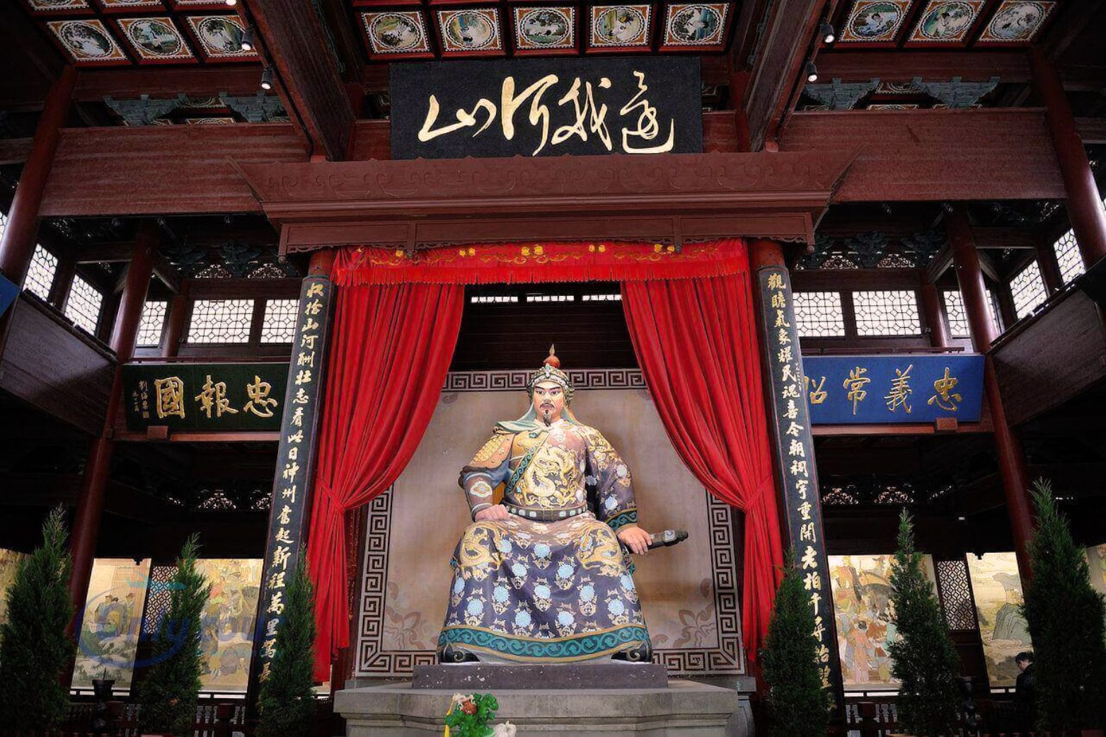 [Miếu Nhạc Phi] Ở Hàng Châu, Tỉnh Chiết Giang, Trung Quốc
