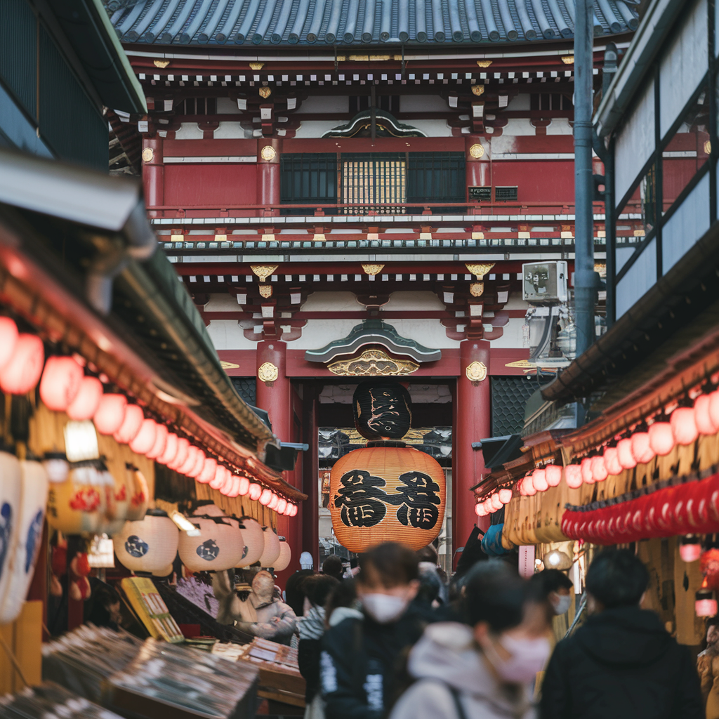 Đền Asakusa Kanon Nhật Bản
