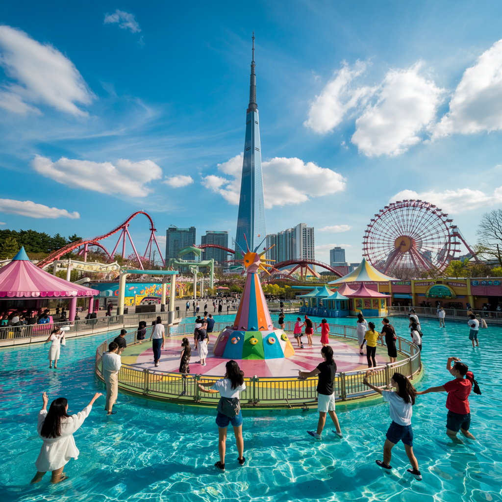 Công viên Lotte World (Lotte World Park) Hàn Quốc