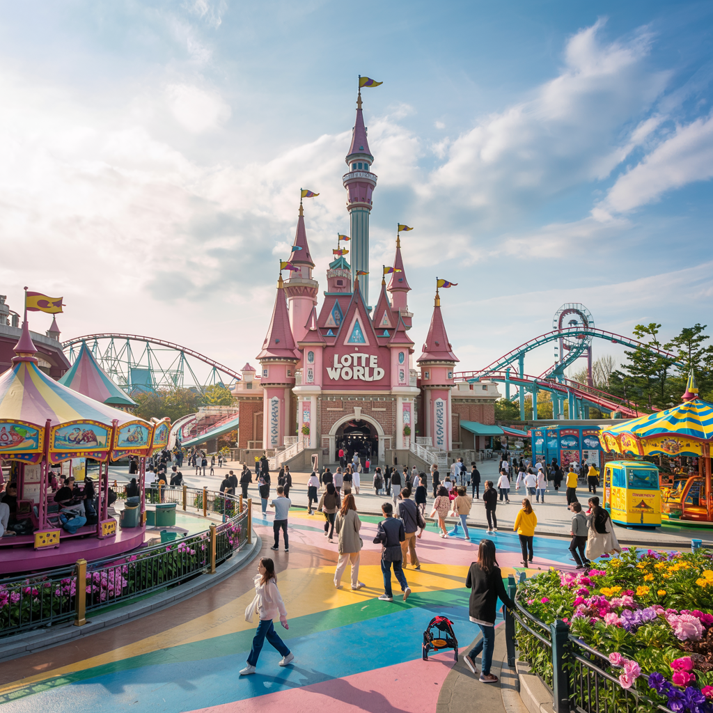 Công viên Lotte World (Lotte World Park) Hàn Quốc