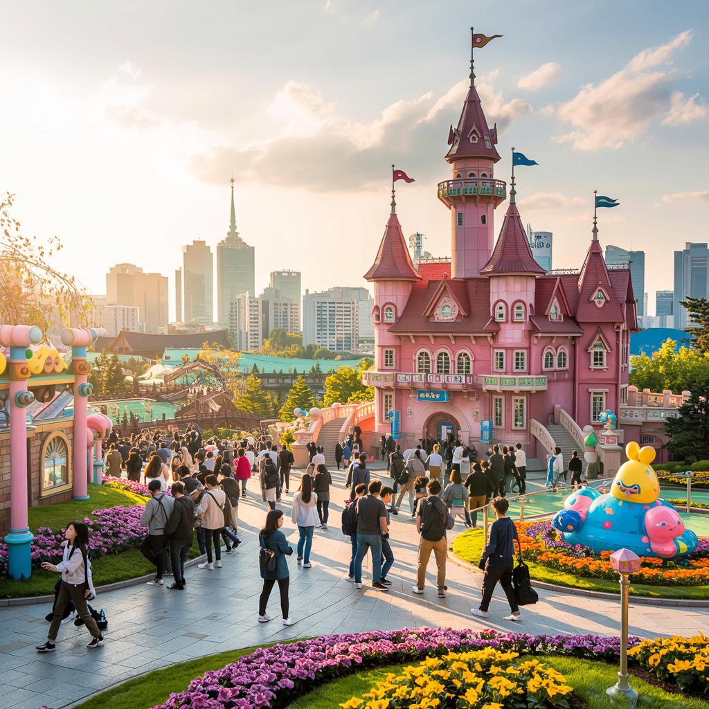 Công viên Lotte World (Lotte World Park) Hàn Quốc