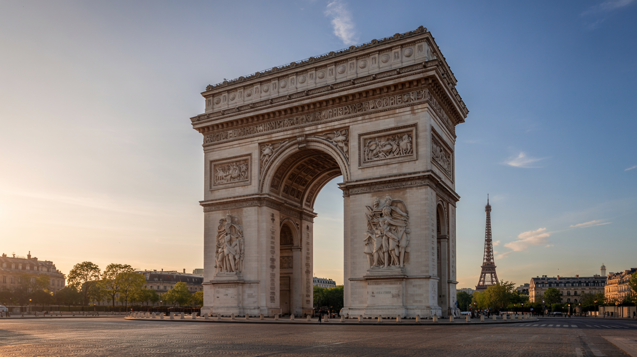 Khải Hoàn Môn (Arc De Triomphe) Biểu Tượng Nổi Bật Nhất Của Paris