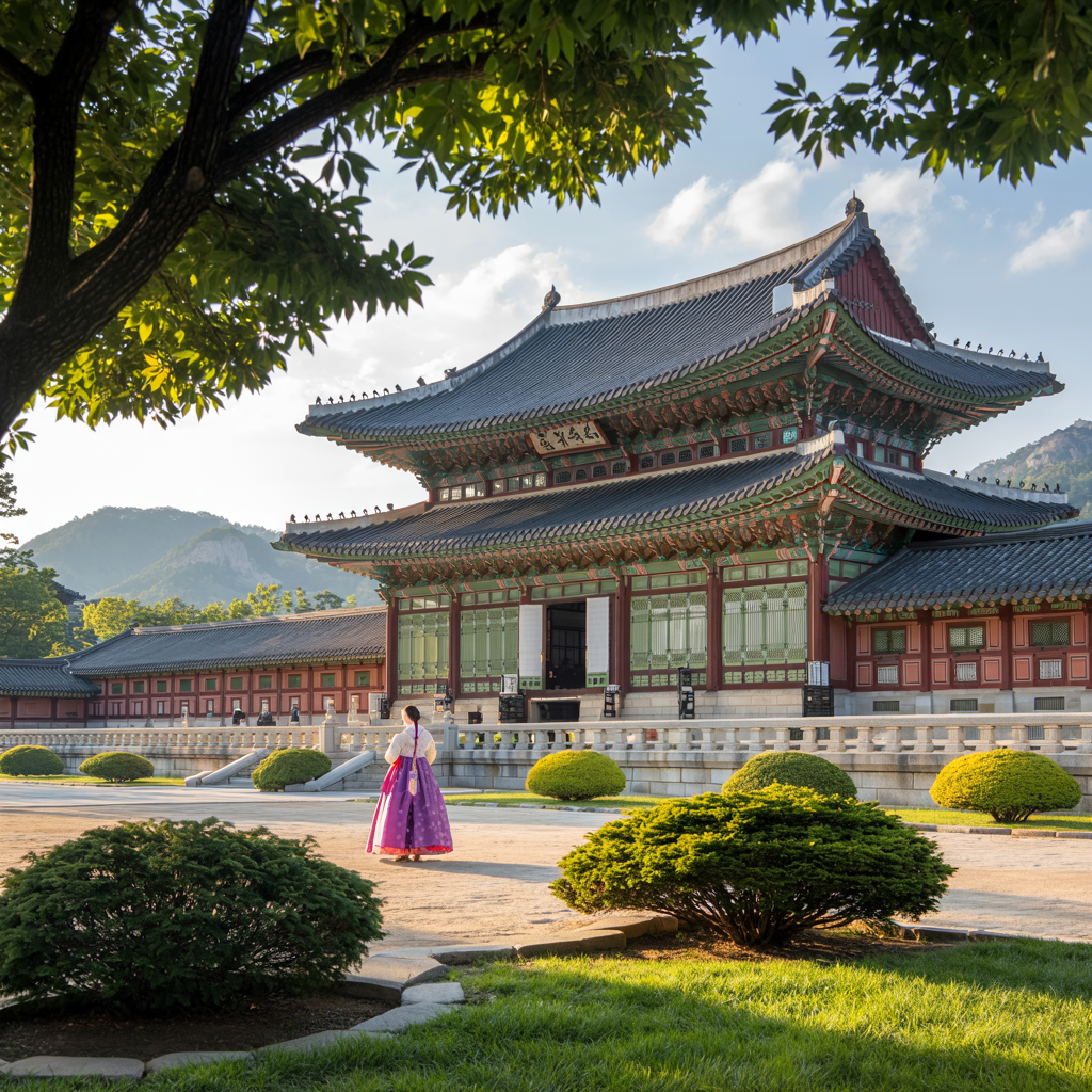 Cung điện Gyeongbok (Gyeongbokgung Palace) Hàn Quốc