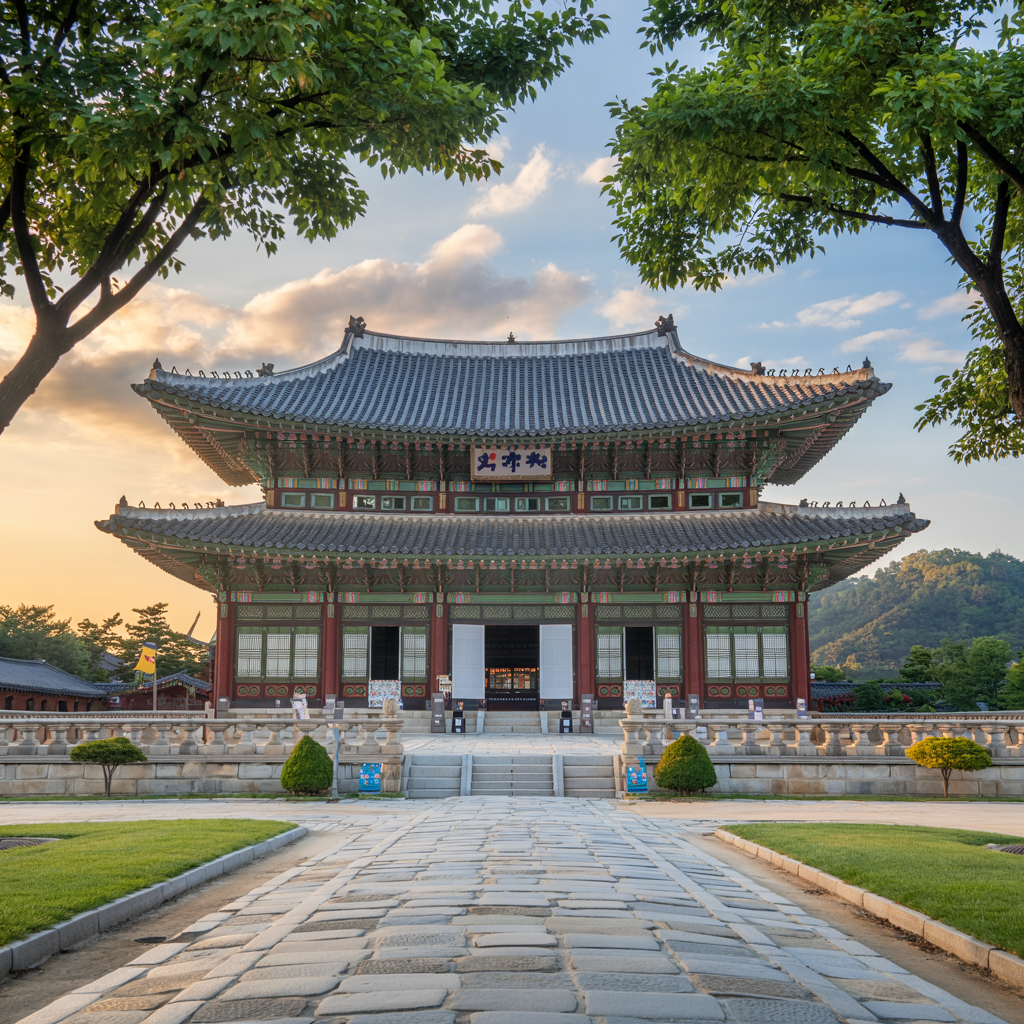 Cung điện Gyeongbok (Gyeongbokgung Palace) Hàn Quốc