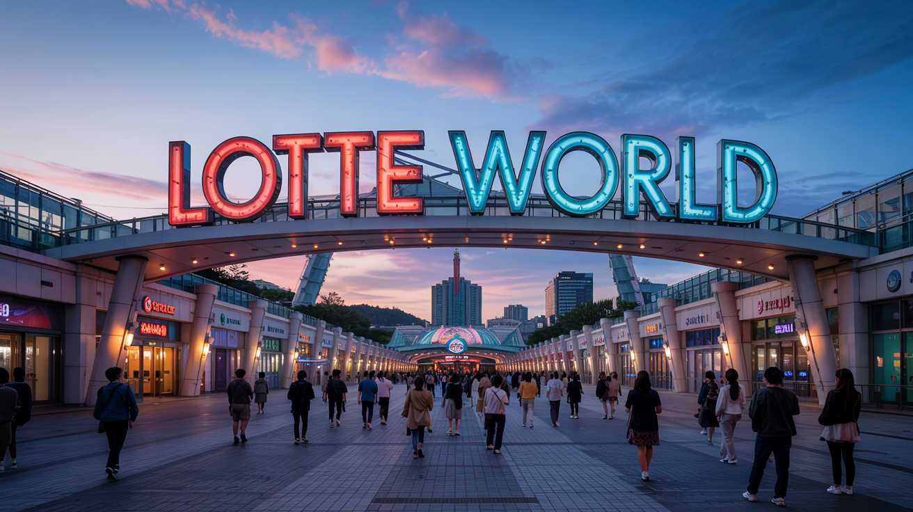 Công Viên Lotte World (Lotte World Park) Hàn Quốc