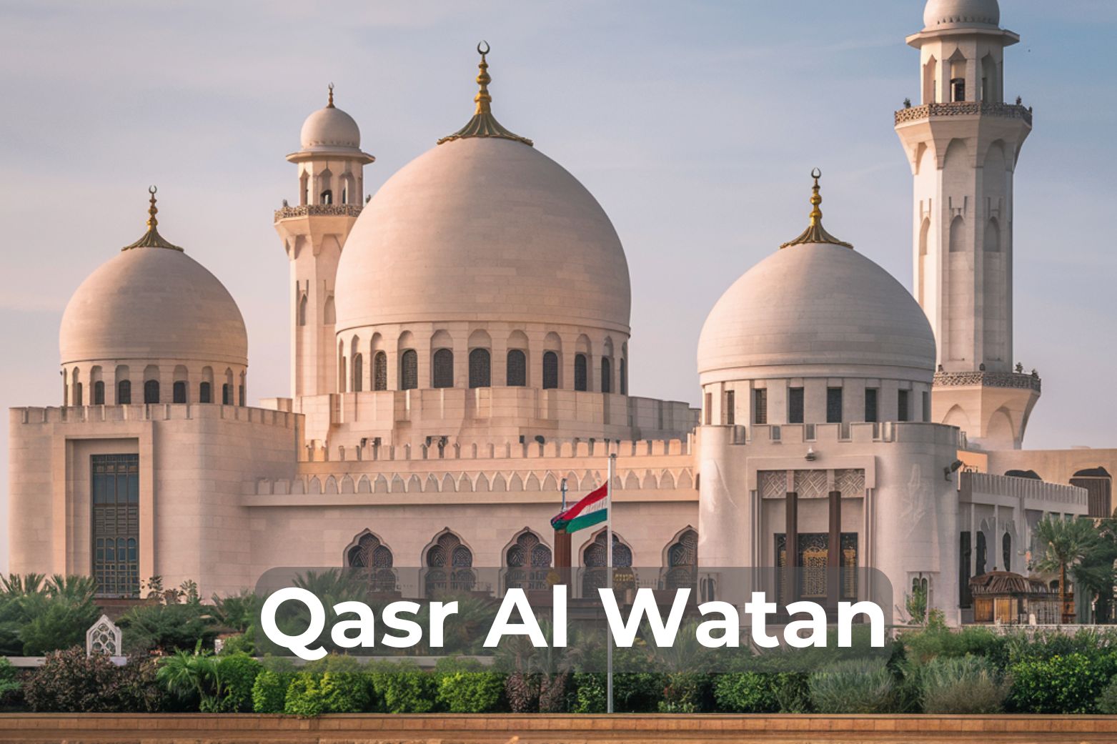 Tìm Hiểu Về Qasr Al Watan, Hay Còn Được Gọi Là Dinh Tổng Thống