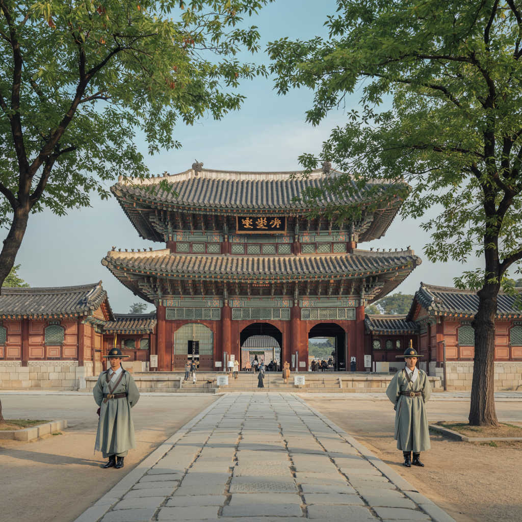 Cung điện Gyeongbok (Gyeongbokgung Palace) Hàn Quốc,