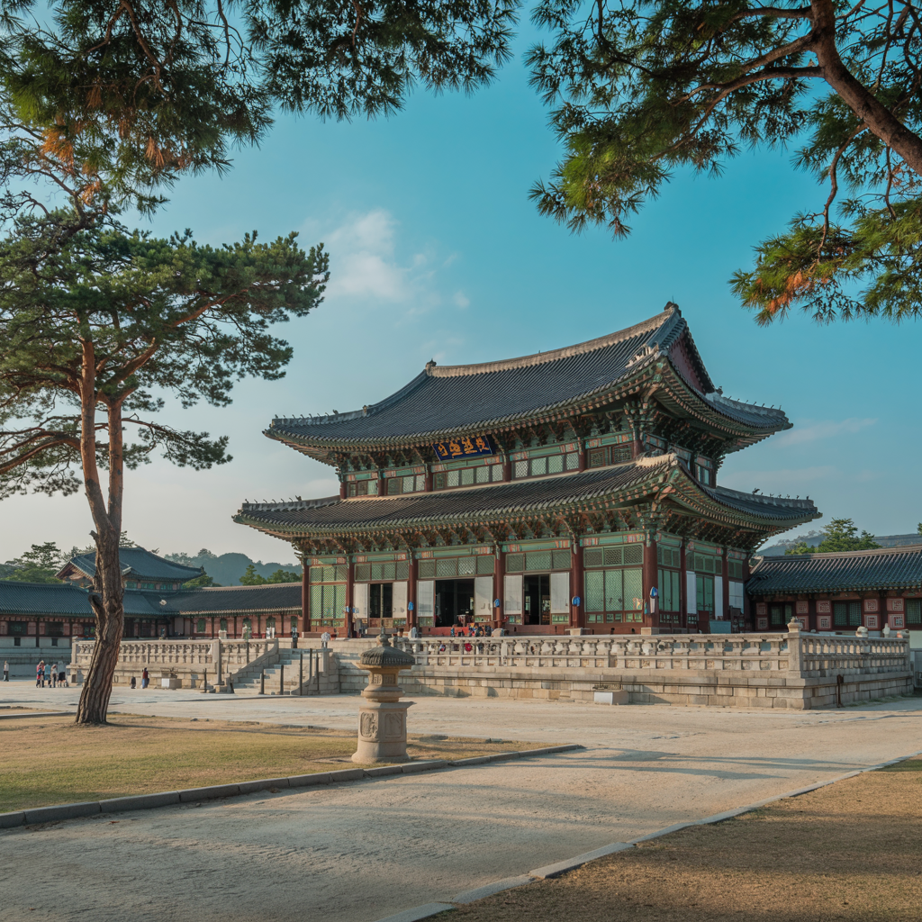 Cung điện Gyeongbok (Gyeongbokgung Palace) Hàn Quốc