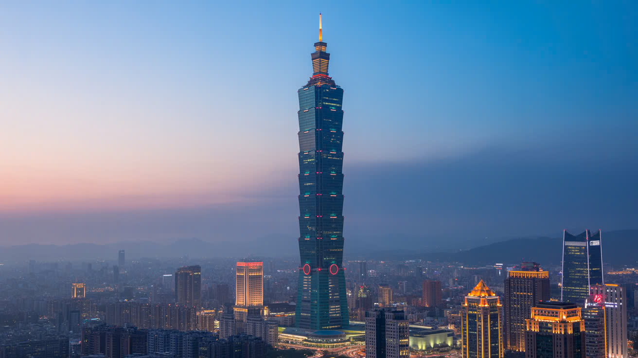 Taipei 101 Là Một Tòa Nhà Chọc Trời Nổi Bật Tại Đài Bắc
