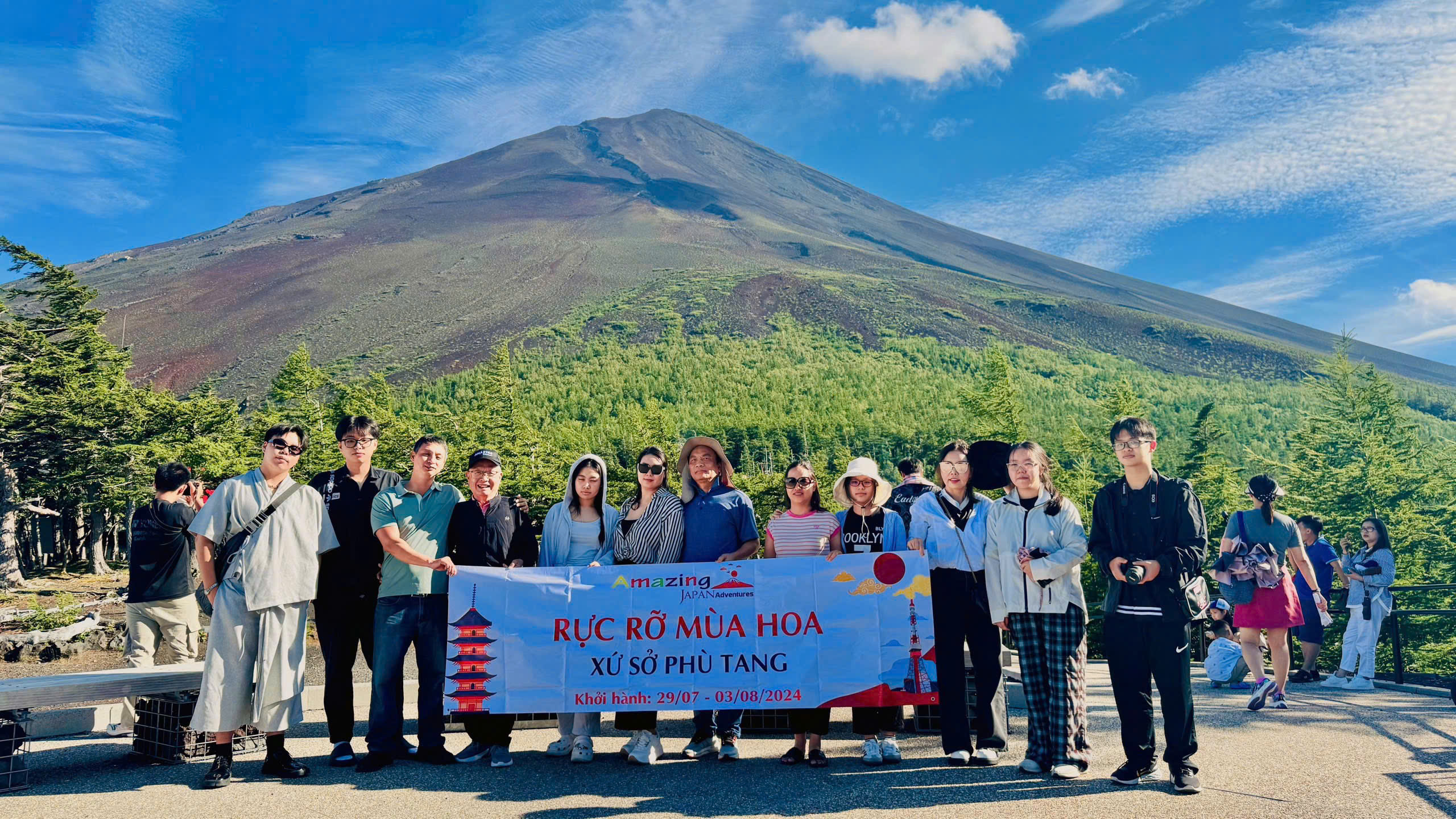 Tour Nhật Bản: Tokyo - Fuji - Oshino Hakkao 5 Ngày 4 Đêm Bay All Nippon (NH)