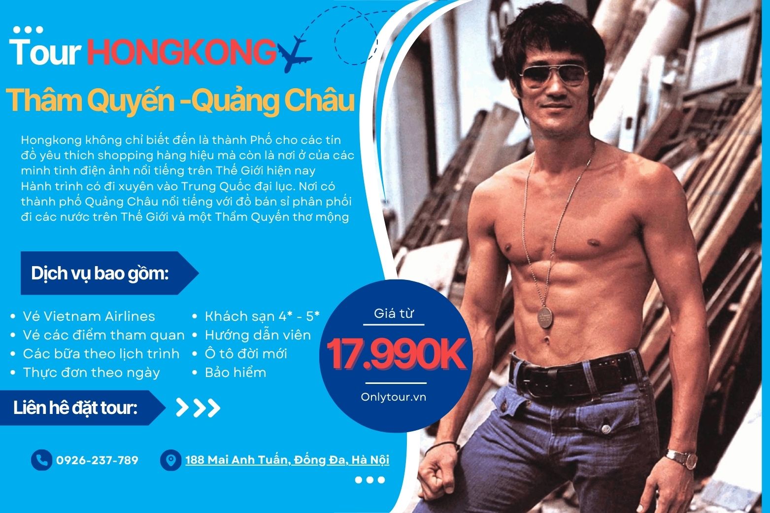 Du Lịch Hongkong - Thâm Quyến - Quảng Châu 5 Ngày 4 Đêm Bay Vietnam-Airlines