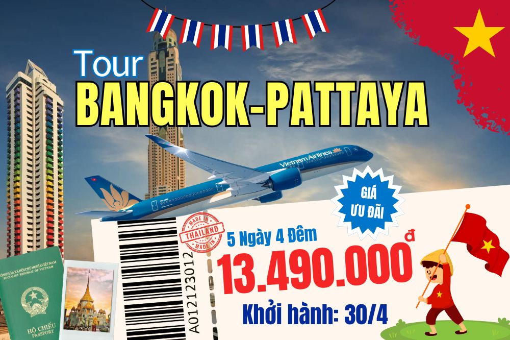 Tour Du Lịch Thái Lan 30/4 - 1/5