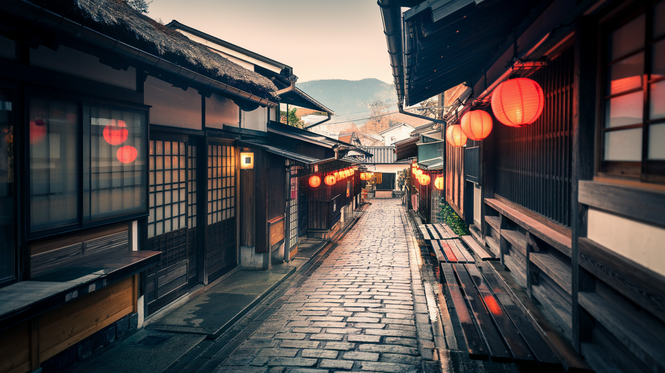 Phố cổ Ginzan Onsen