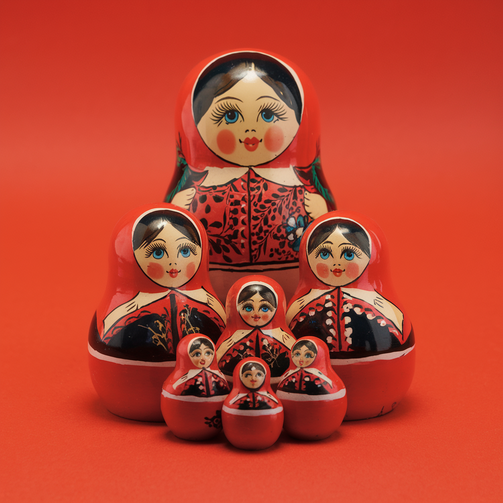 Búp bê Matryoshka, hay còn gọi là búp bê Nga