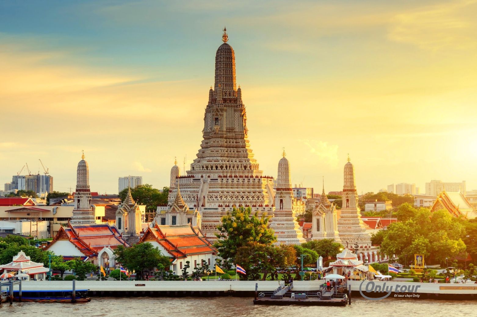 Chùa Wat Arun Bangkok Thai Lan