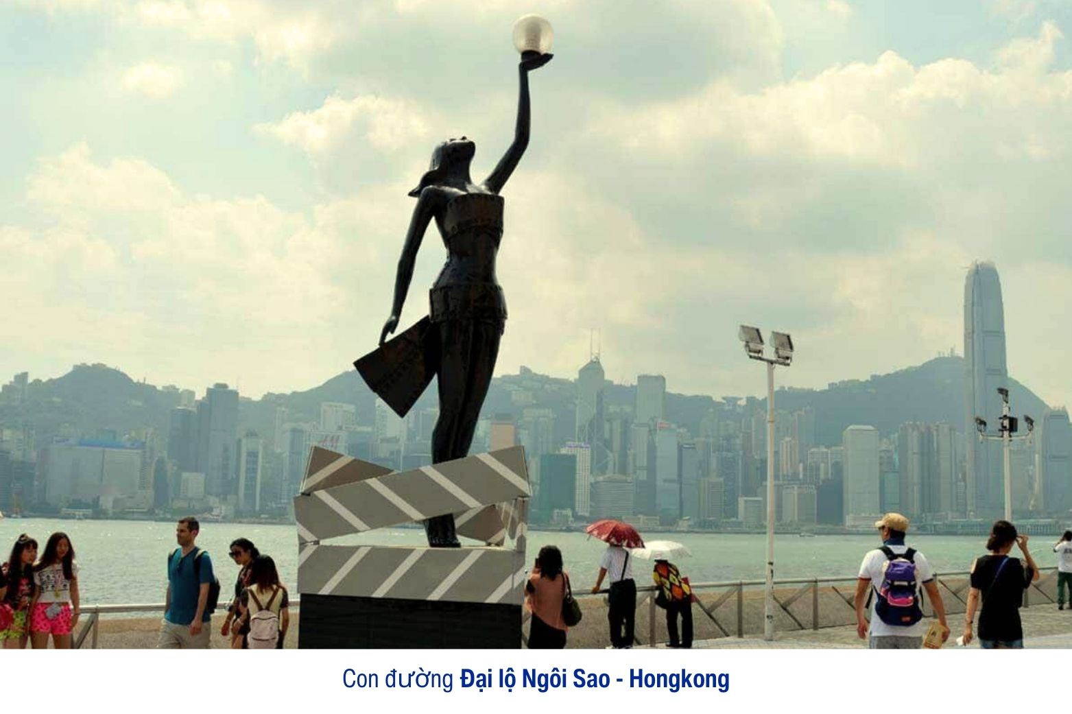 Con đường Đại Lộ Các Ngôi Sao Tại Hongkong