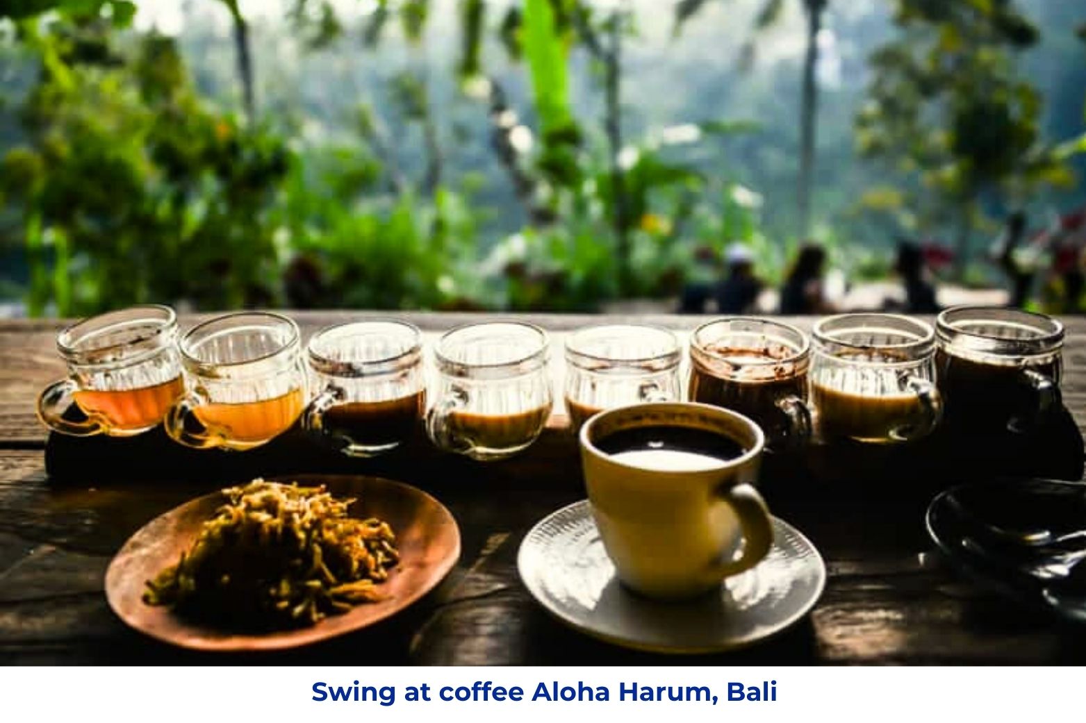 Swing at Coffee Aloha Harum, Bali