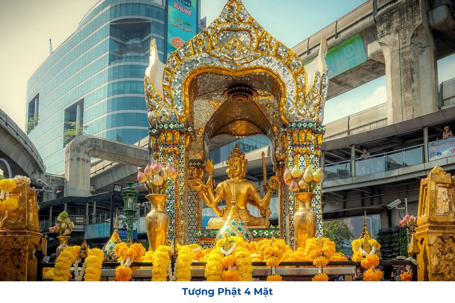 Tượng Phật Bốn Mặt Thái Lan